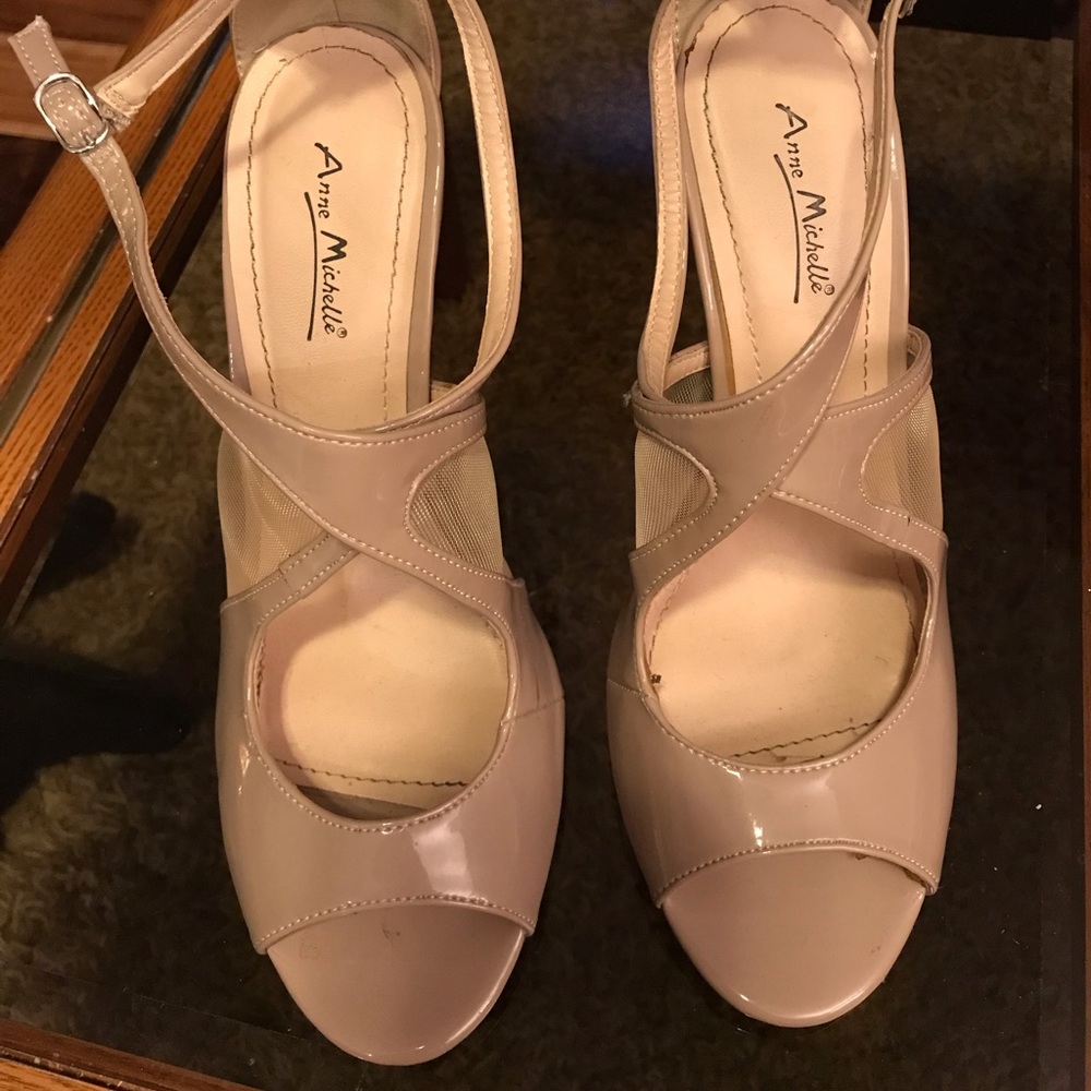 PM01013 4” Paten Leather Heels 👠